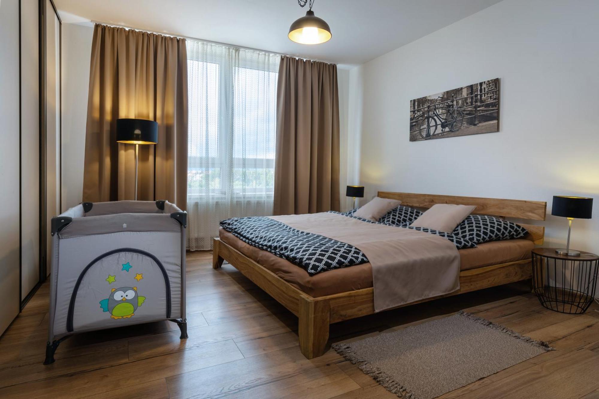 A-Partman Sk - Main Square - Private Parking - Mountain View - Top Floor - 82 M2 ポプラト エクステリア 写真